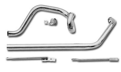 Collettori 2 in 2 indipendenti cromati Paughco Per