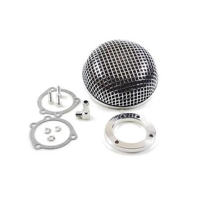 Filtro aria Occhio di Mosca cromato per Dyna dal 1 