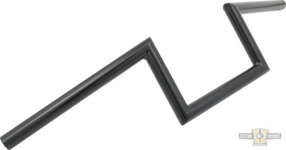 Manubrio Z Bar 1", alto 6", Largo 72cm, nero, senz Jammer