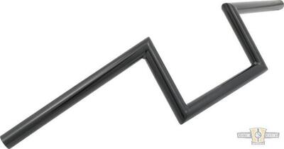 Manubrio Z Bar 1", alto 6", Largo 72cm, nero, senz Jammer