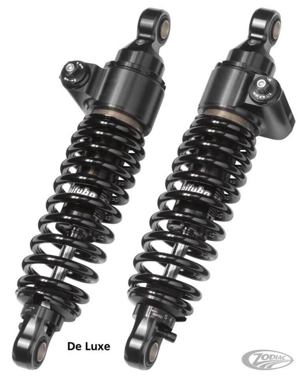 Ammortizzatori Bitubo WME neri lunghi 13,25” De Lu