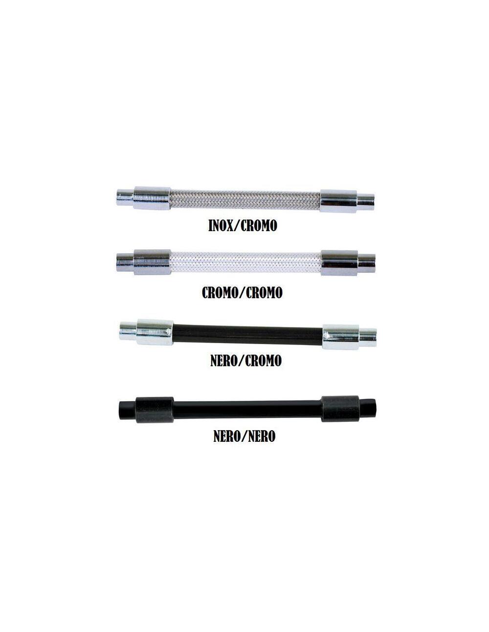 Cavo frizione cromo/cromo lunghezza 160 cm per Spo Barnett