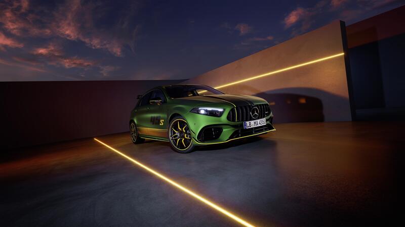 La Mercedes &quot;Green Hell&quot; &egrave; una AMG A45 S molto speciale da 84.000 euro