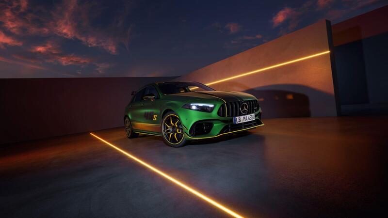 La Mercedes &quot;Green Hell&quot; &egrave; una AMG A45 S molto speciale da 84.000 euro