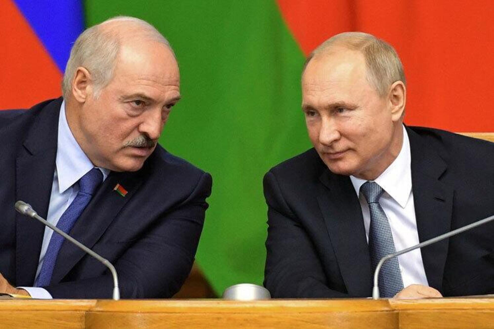 Putin e Lukashenko