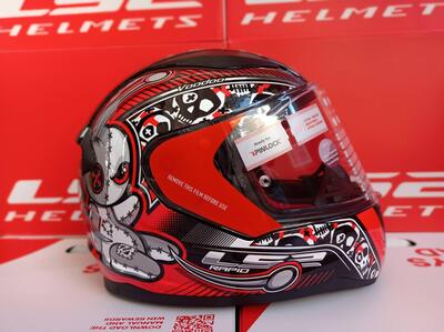 CASCO JUNIOR RAPID MINI VOODOO LS2