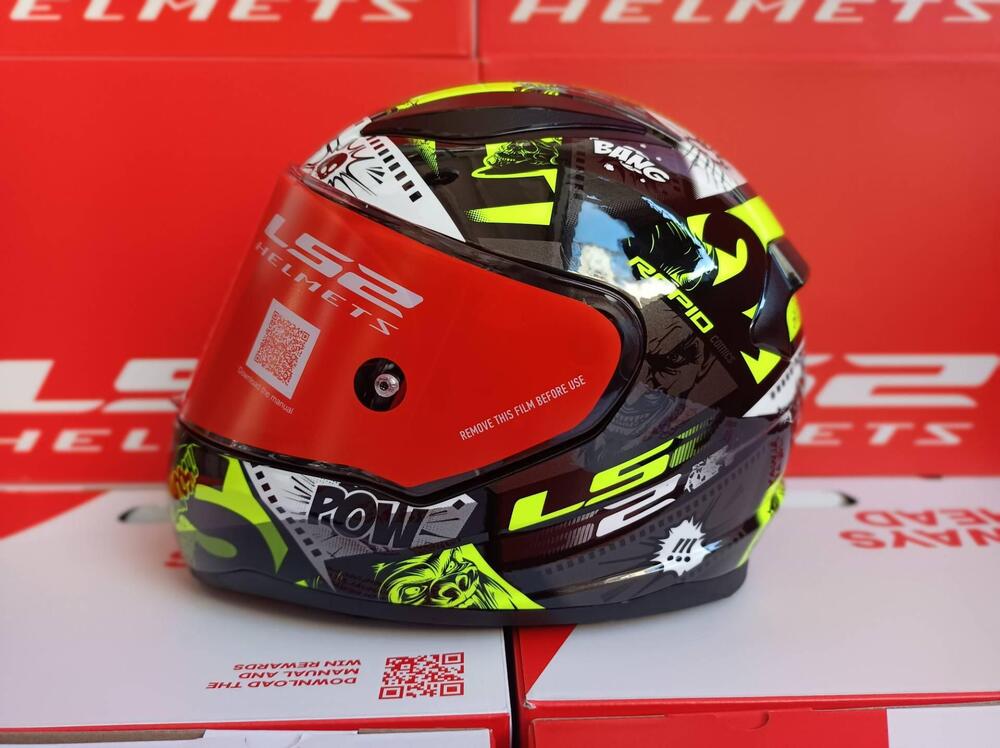 CASCO JUNIOR RAPID MINI VIGNETTE LS2