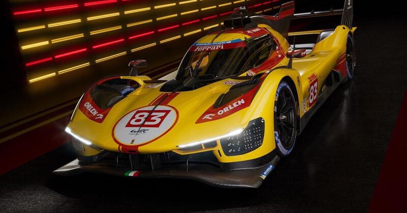 WEC 2024. Presentata la Ferrari 499P #83 di AF Corse: un trionfo di &lsquo;Giallo Modena&rsquo;