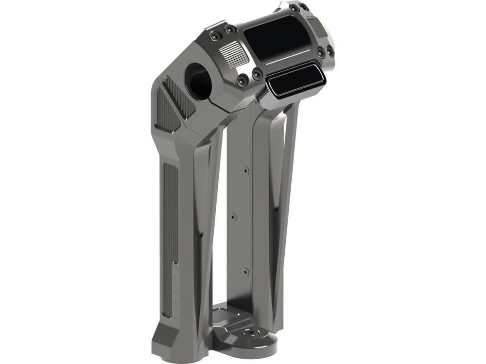 Riser neri Club Style Rick's alti 8,5” per manubri 