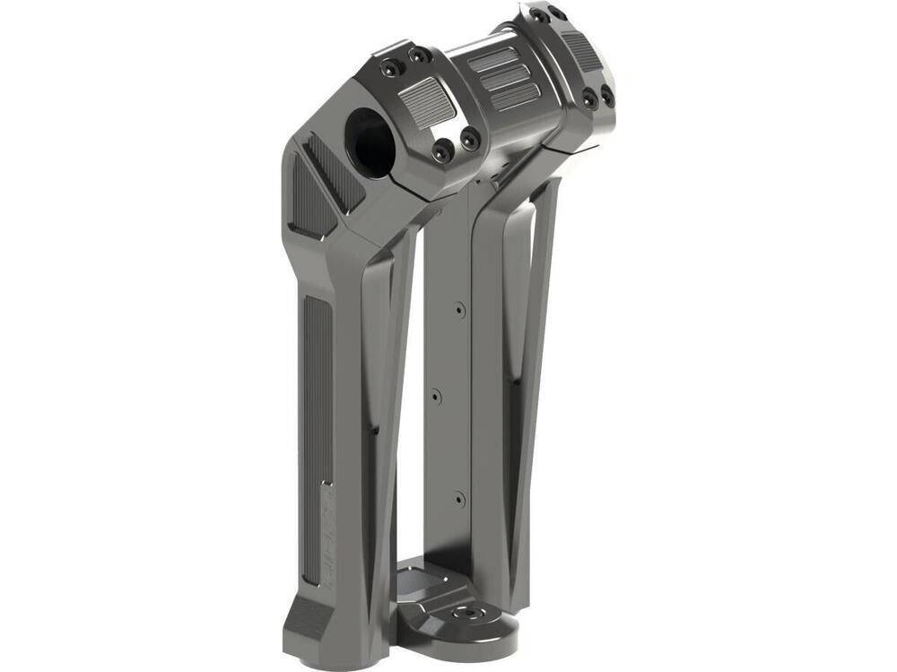 Riser neri Club Style Rick's alti 7” per manubri d 