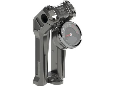 Riser neri Club Style Rick's alti 8,5&rdquo; per manubri 