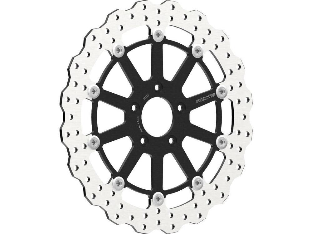 Disco freno anteriore Rick's Steve Wave flottante 