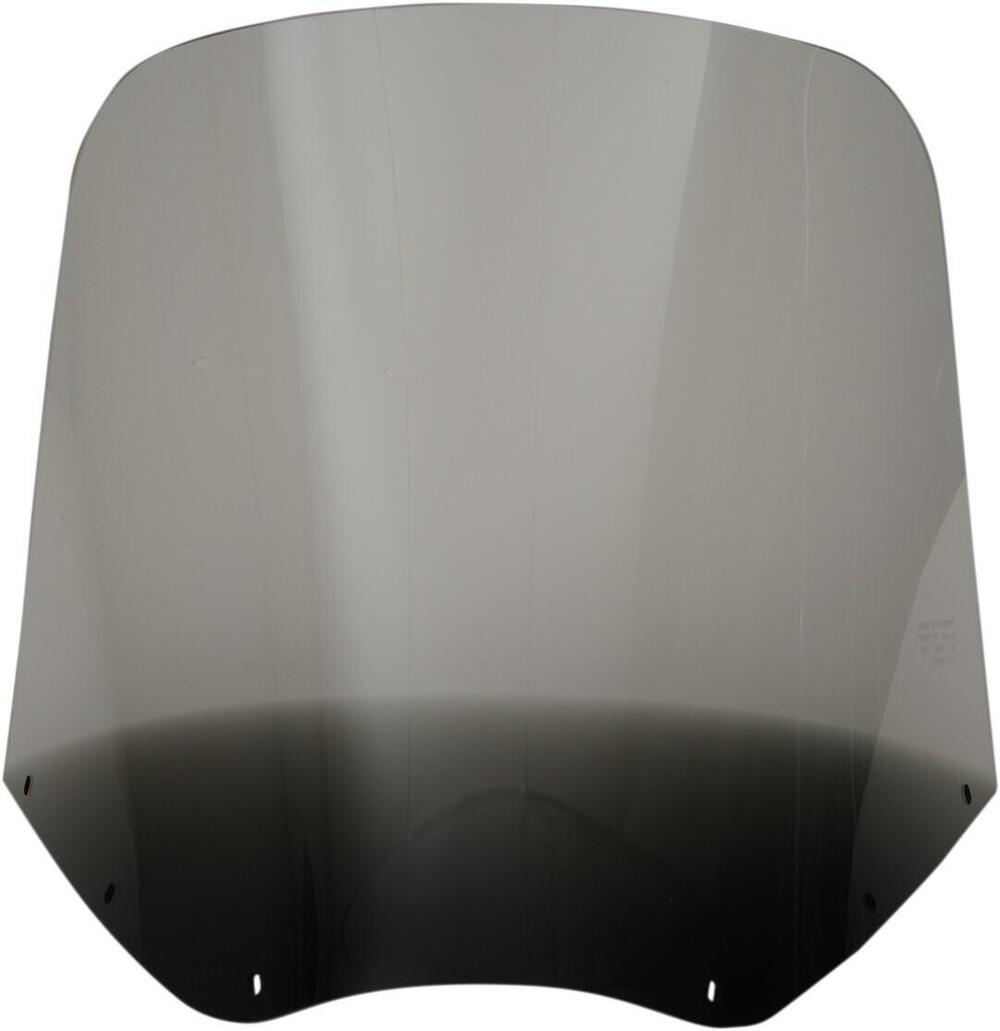 Parabrezza NON ventilato fumè nero alto 38 cm per 