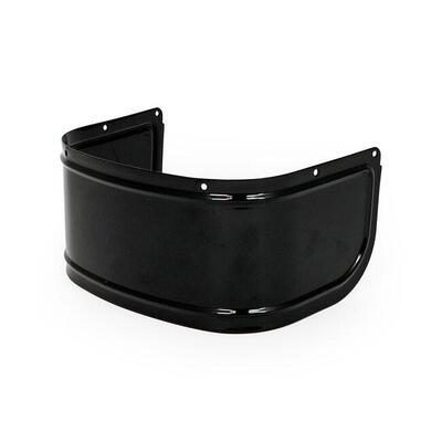 Ornamento parafango anteriore nero lucido liscio p 