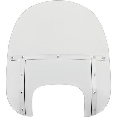 Parabrezza Memphis Fats alto 43 cm trasparente per 