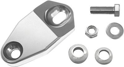 supporto faro esteso lucido MEK9892 per FXD Dyna L 