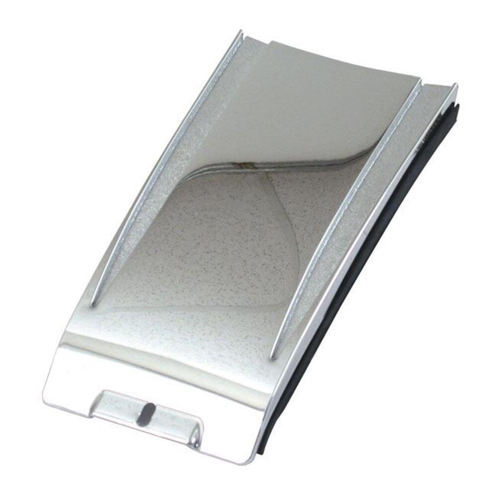 Inserto inferiore cruscotto liscio cromato per Sof 