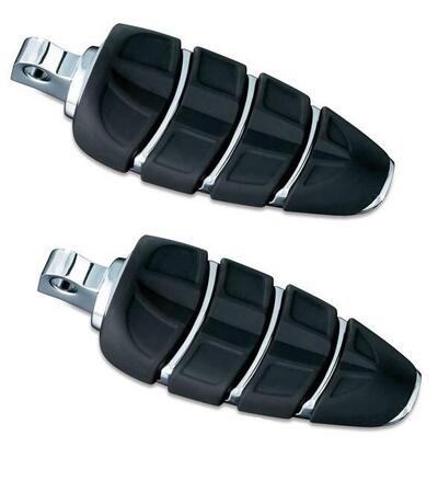 Pedaline Kuryakyn Kinetic cromate con adattatore m 