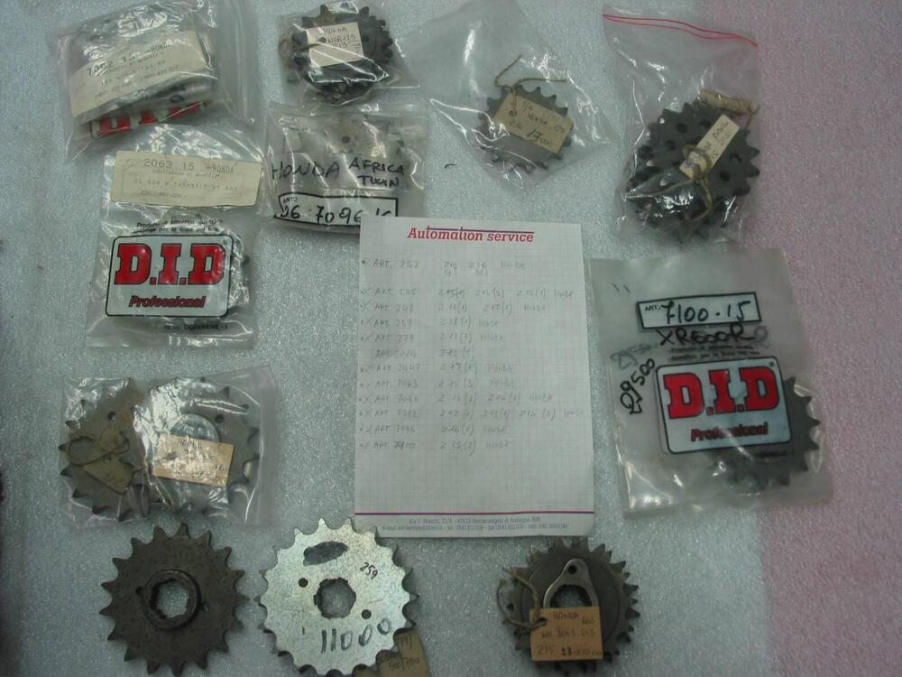 PIGNONI VARI MODELLI HONDA\ YAMAHA\CAGIVA\APRILIA\ECC.12 (2)