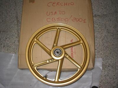 CERCHIO ANT. HONDA CB500 ANNO 2001