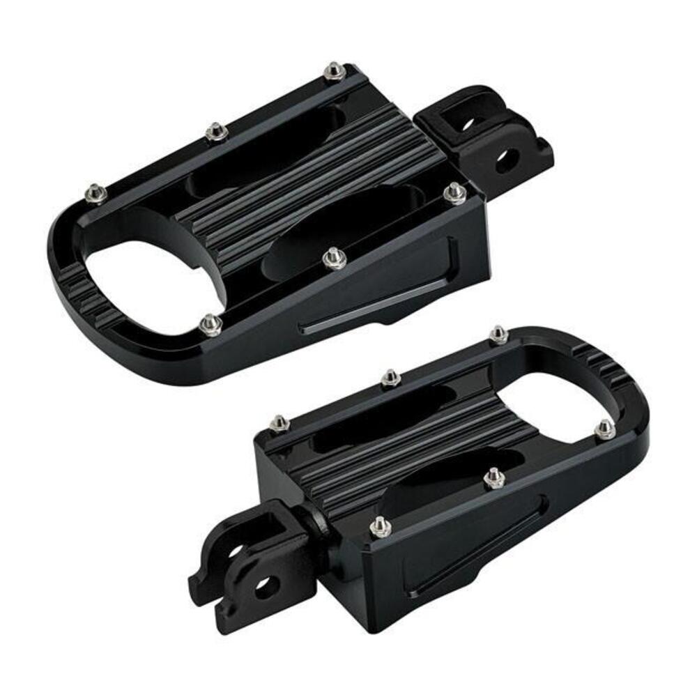 Pedaline guidatore Biltwell Punisher XL nere con a