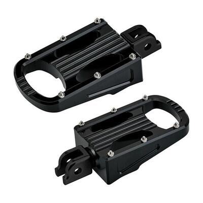 Pedaline guidatore Biltwell Punisher XL nere con a