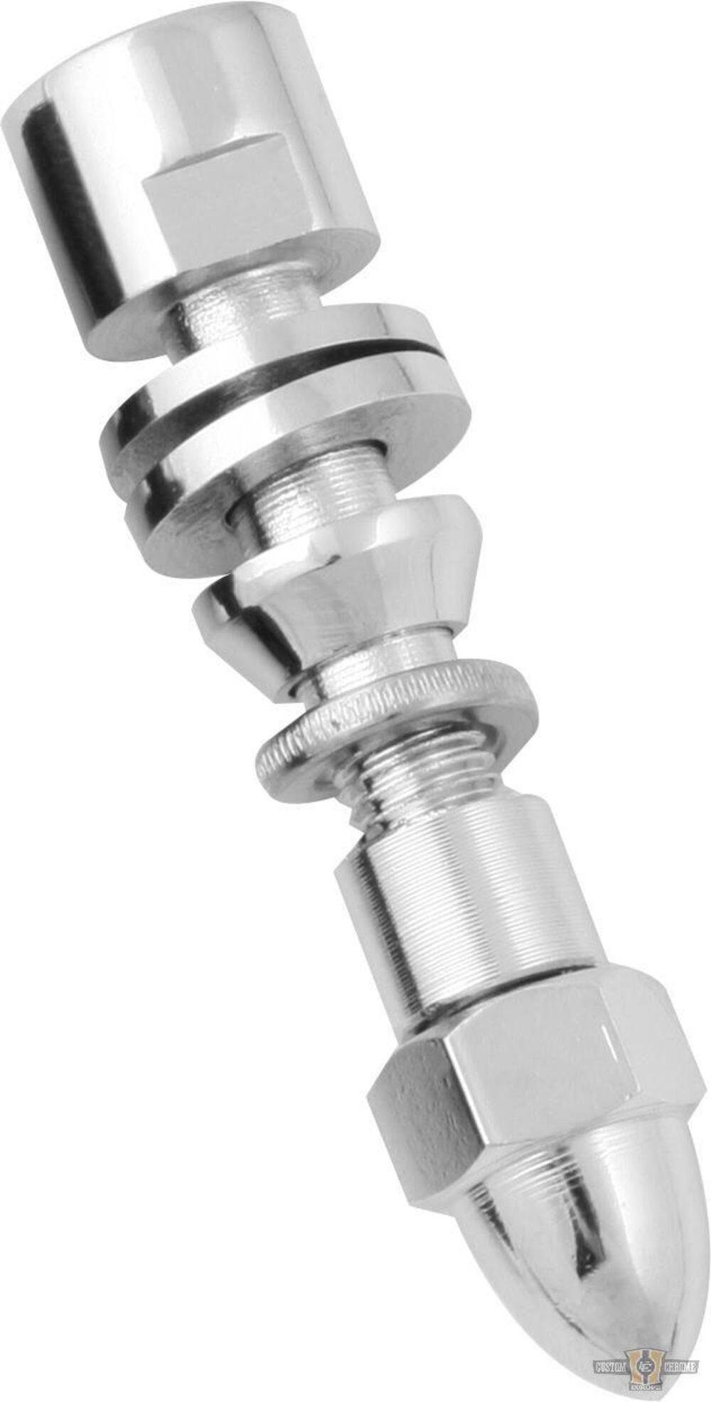 Adattatore specchietto HD cromato Custom Chrome 