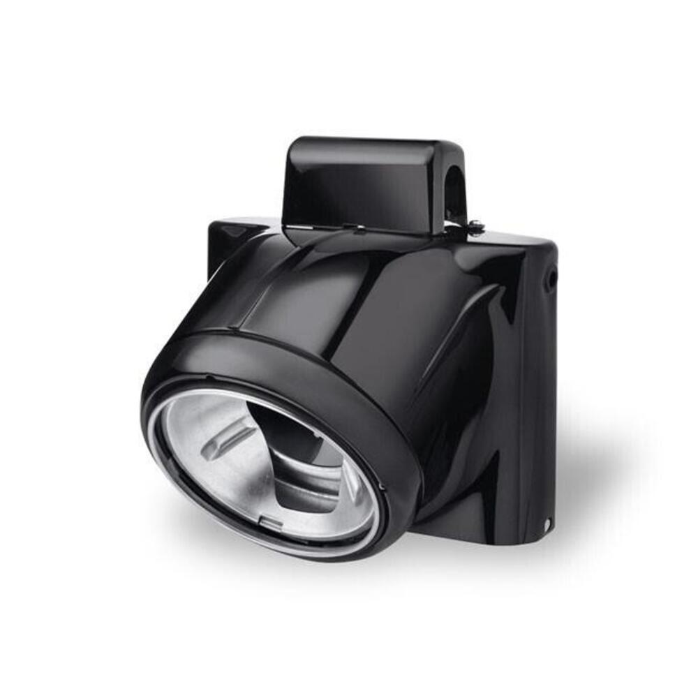 Kit conversione faro nacelle nero per Softail Heri 