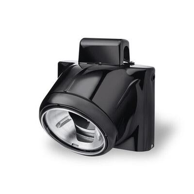 Kit conversione faro nacelle nero per Softail Heri 