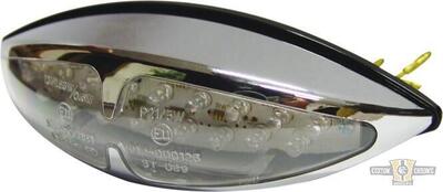 Faro posteriore LED Speed omologato Custom Chrome 