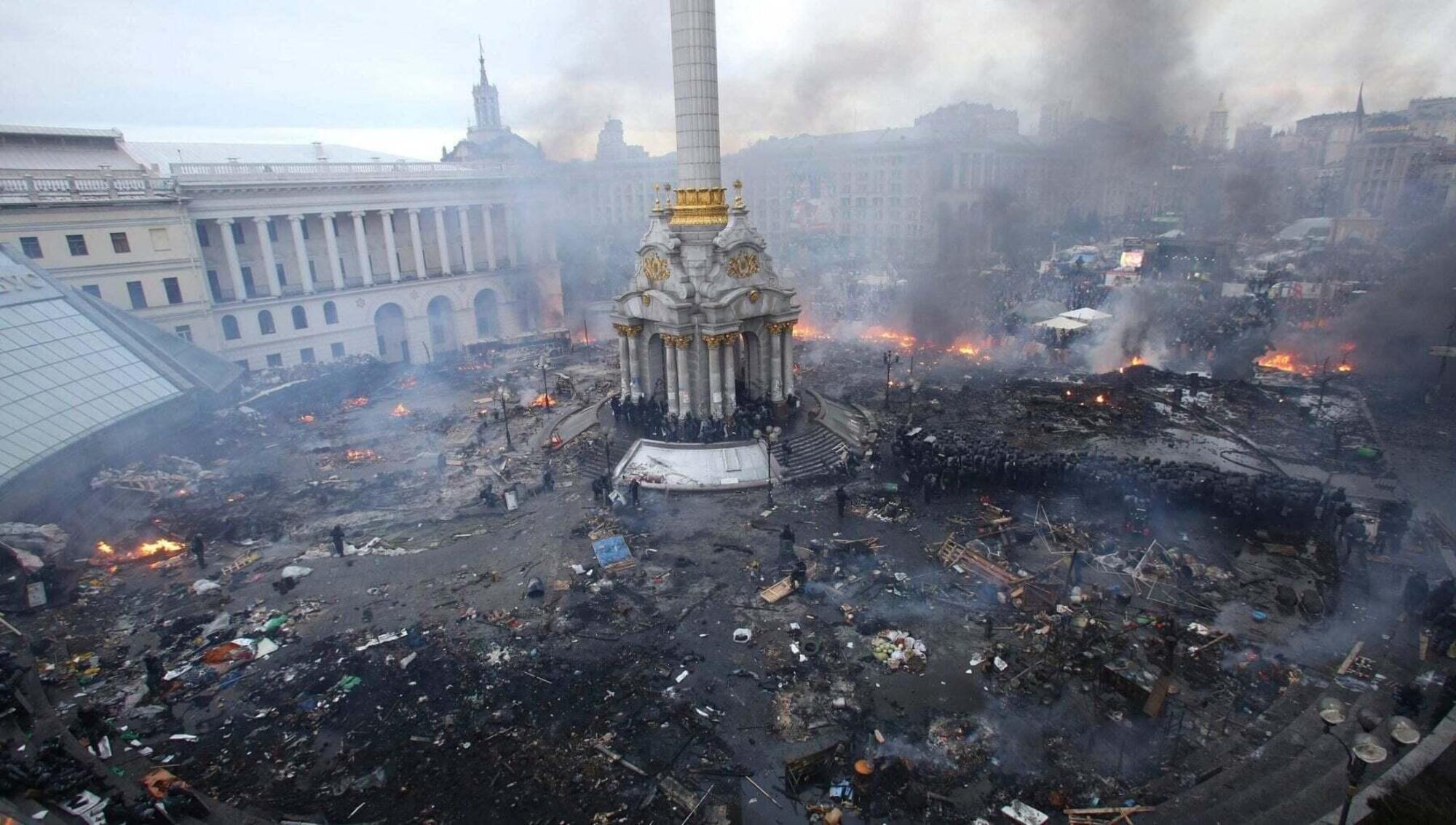 Immagine della Rivoluzione ucraina nel 2014