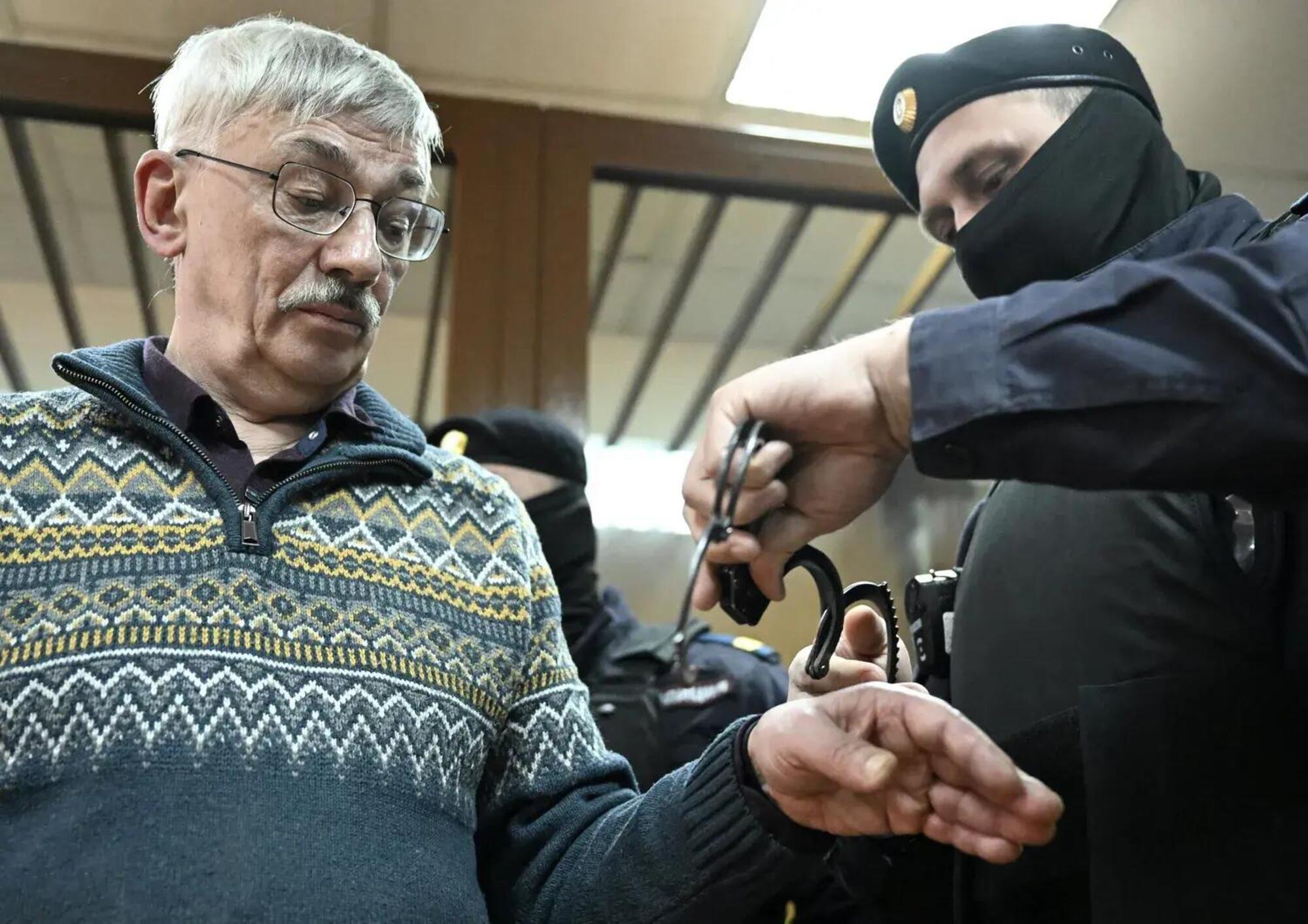 attivista russo oleg orlov carcere