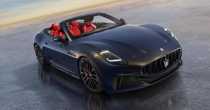 Maserati GranCabrio, motore V6 della MC20 da 550 CV e anche elettrica