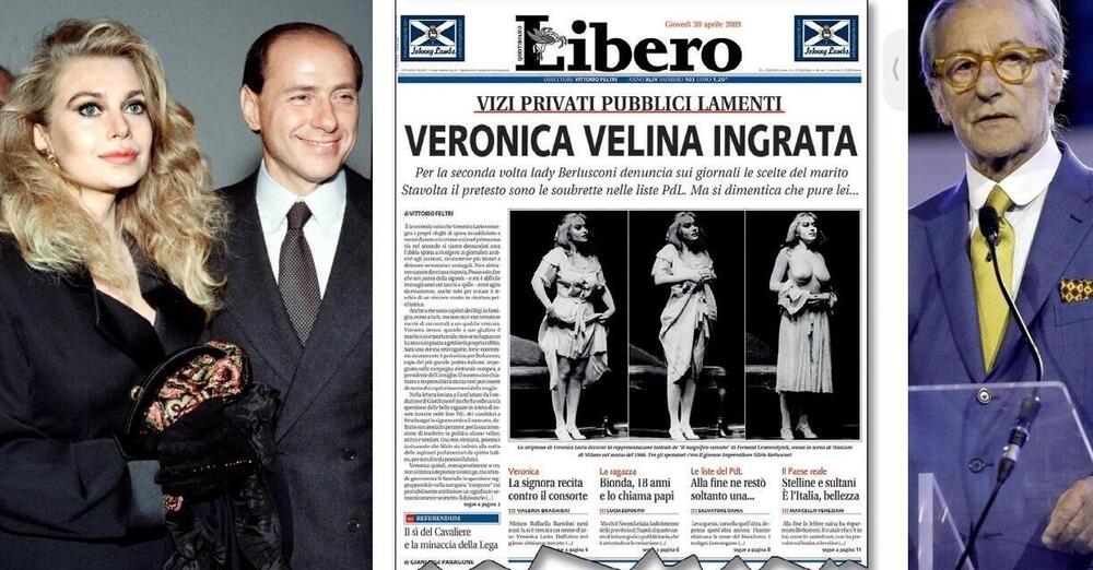 &ldquo;Veronica velina ingrata&rdquo;? Feltri non si pente e rilancia: &ldquo;Berlusconi l&rsquo;ha riempita di soldi e la Lario&hellip;&rdquo;. E sull&rsquo;odio razziale...