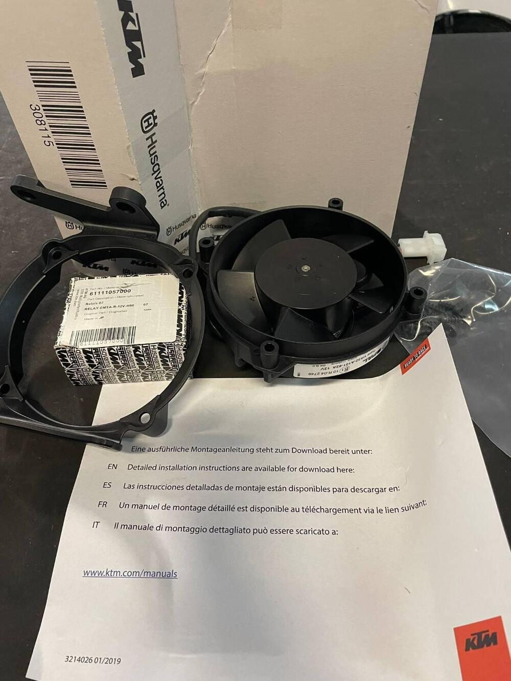 Ventola Radiatore KTM/HUSQ/GAS (2)