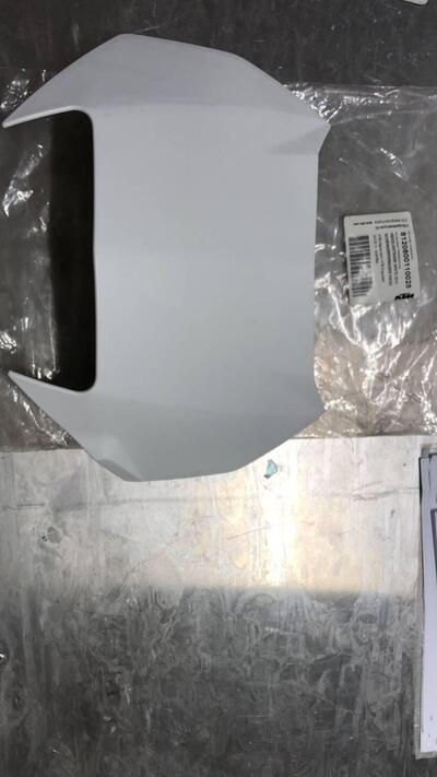 MASCHERINA ANTERIORE PORTANUMERO PER HUSQVARNA TE