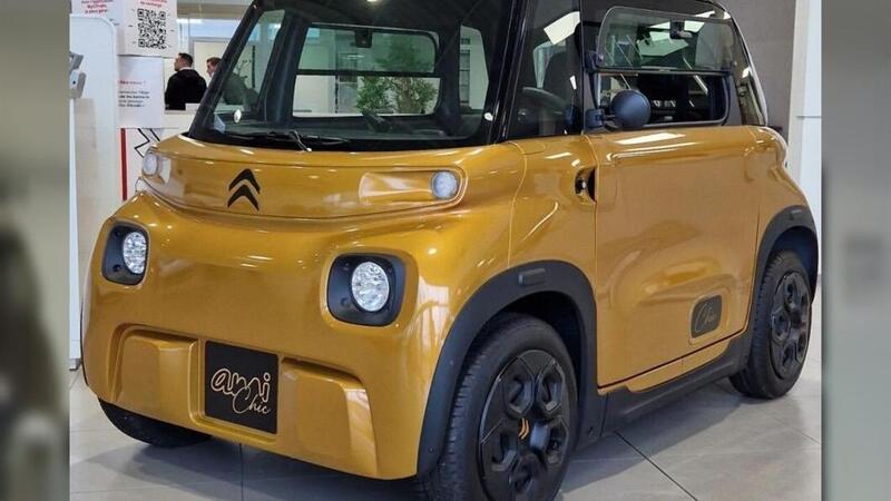 La Citroen AMI da 12.000 euro in formato Chic (esemplare unico)