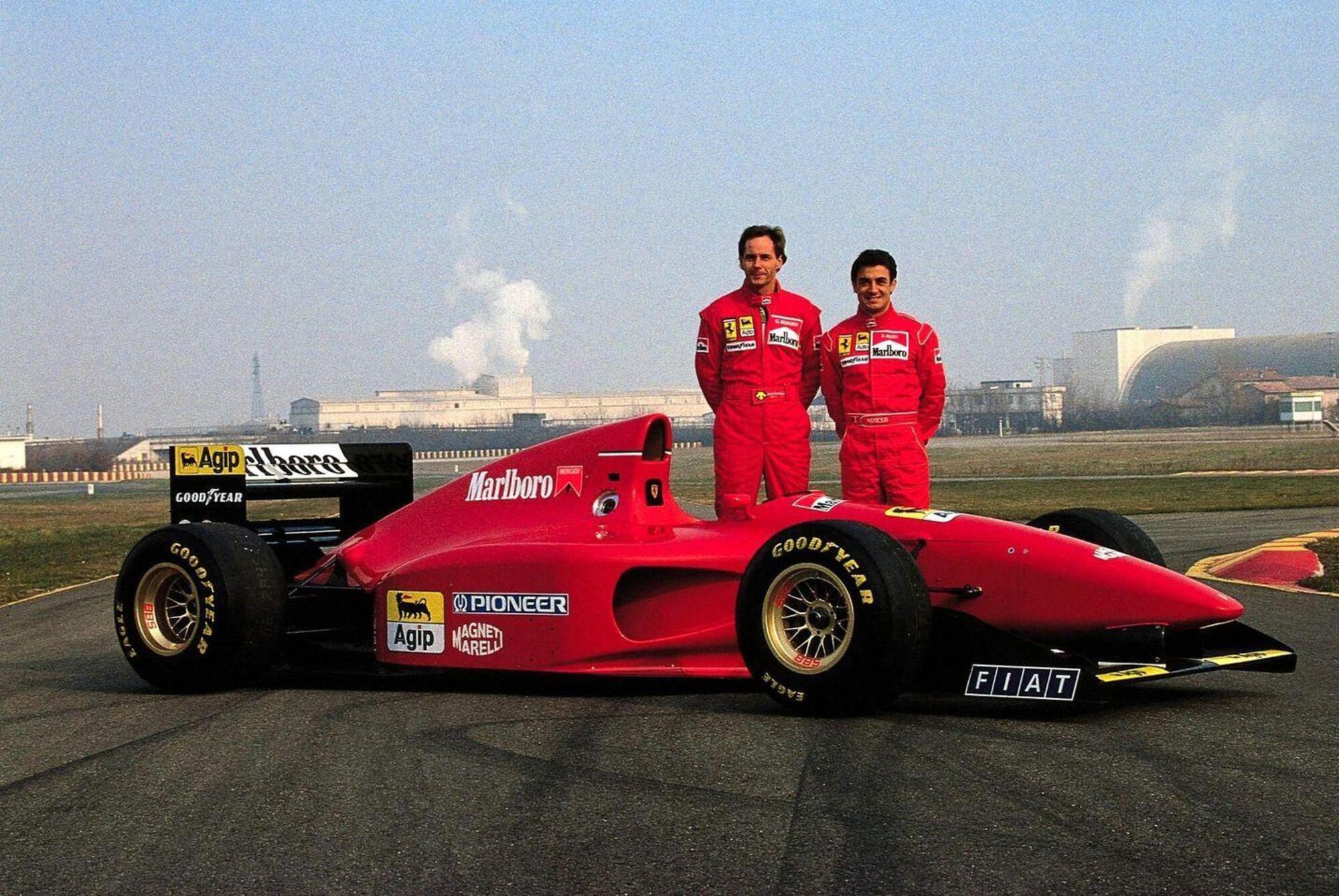 Gerhard Berger e Jean Alesi