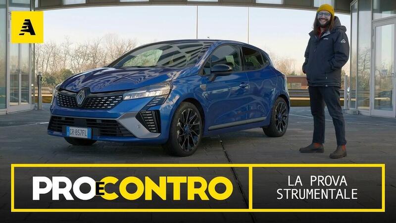 Renault Clio restyling 2024, la prova strumentale e il pagellone di Automoto.it [Video]