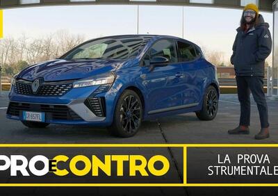 Renault Clio restyling 2024, la prova strumentale e il pagellone di Automoto.it [Video]