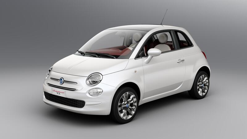 Fiat 500 Tributo Trepiuno serie speciale celebrativa 