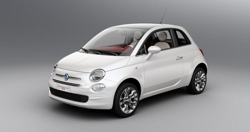 Fiat 500 Tributo Trepiuno serie speciale celebrativa 