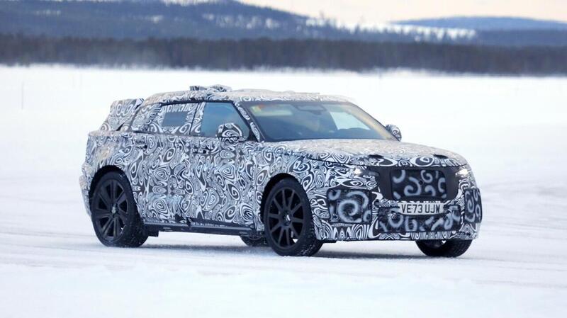 Range Rover, ecco la prima elettrica in fase di test [Foto Spia]