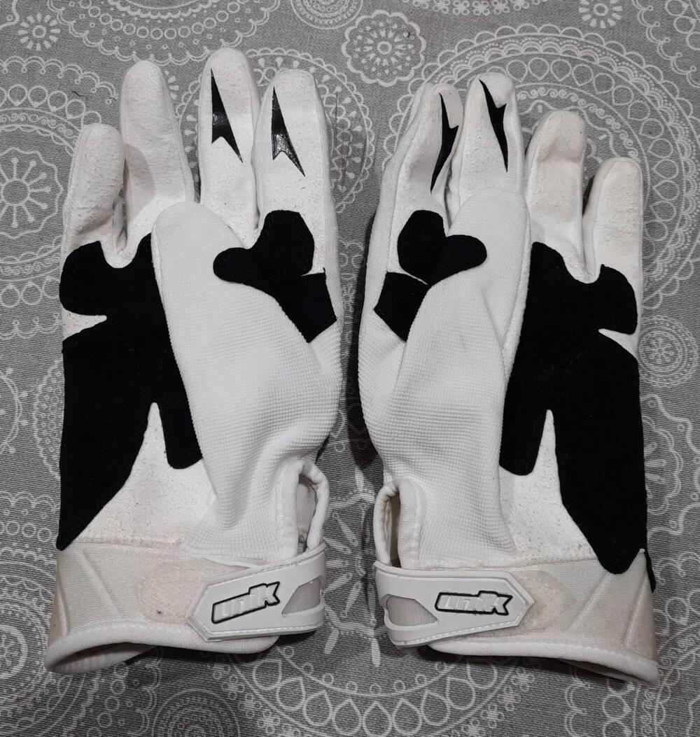 Guanti moto racing pelle + Guanti motocross/bici - 4 Racing (10)