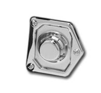 Coperchio solenoide cromato per FX, Dyna, Softail 