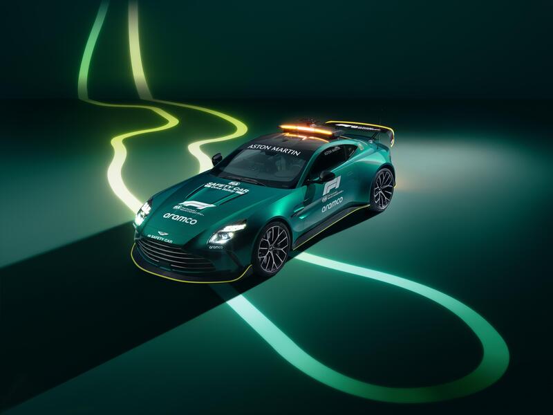 Aston Martin Vantage &egrave; la nuova Safety Car della Formula 1