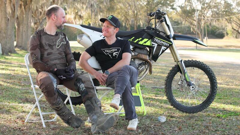 Ricky Carmichael racconta la TRIUMPH TF-250X: un progetto nato per essere vincente [VIDEO]