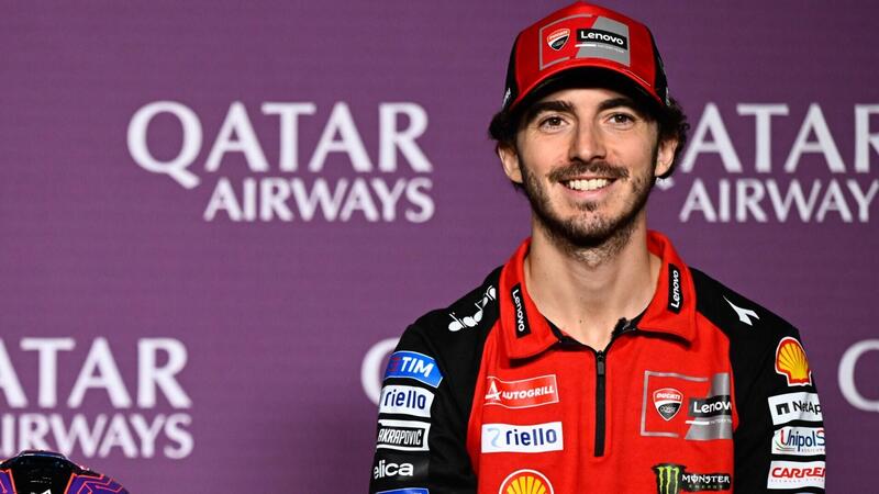 MotoGP 2024. GP del Qatar. Pecco Bagnaia, prime parole dopo la firma: &quot;Il rinnovo di contratto mi libera la mente&quot;