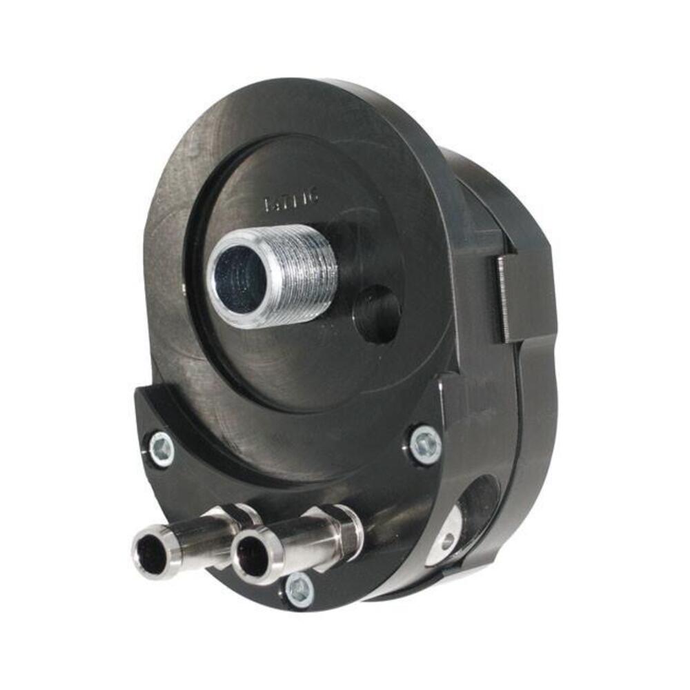 Adattatore Jagg nero con valvola termostatica per 