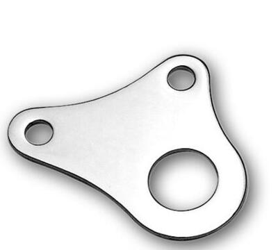 Supporto blocchetto chiave accensione cromato a 2 